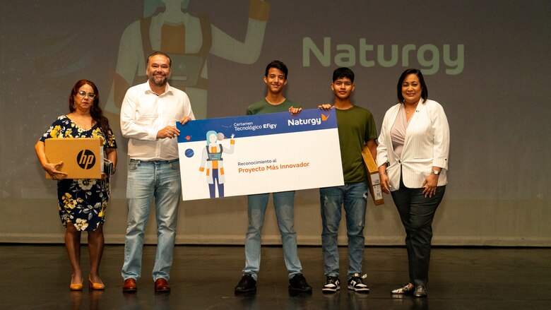 Éxito y Creatividad en la Culminación de la Primera Edición del Certamen Tecnológico Efigy de Naturgy en Panamá