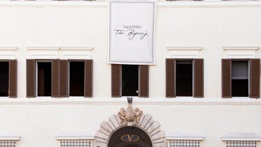 Roma se viste de gala para el regreso de Valentino a sus raíces