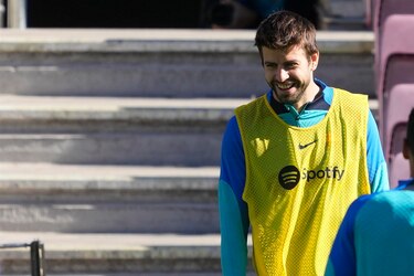 Jugadores del Barça elogian a Piqué previo a su último juego