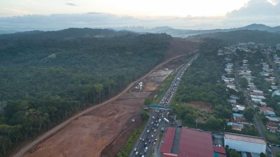 Desarrollo vial hacia Arraiján se abre paso en valioso bosque