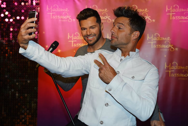 FOTOS: Ricky Martin devela su estatua de cera en Australia