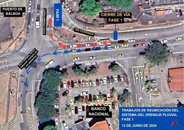 Por 15 días estará cerrado un carril de la avenida Ascanio Arosemena