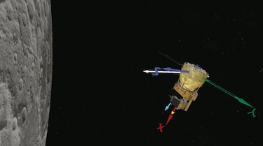 Sonda china Chang’e-5 se posa en la Luna