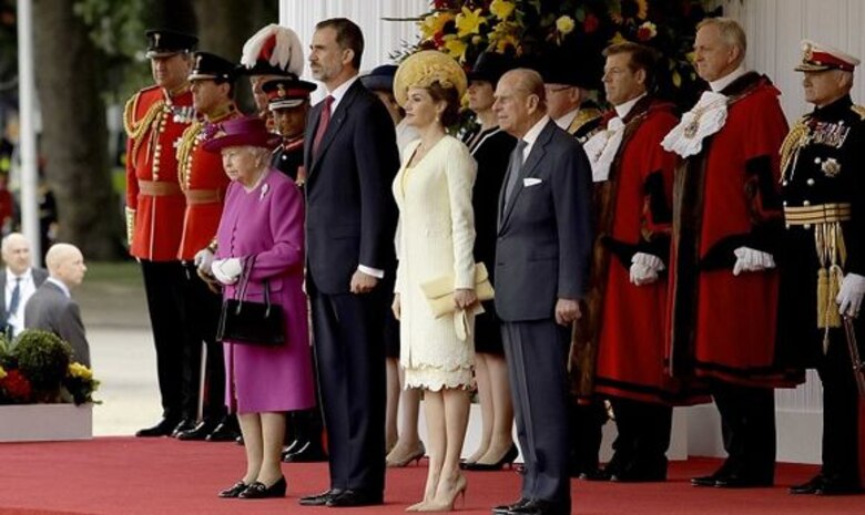 Reyes de España comienzan visita de tres días al Reino Unido