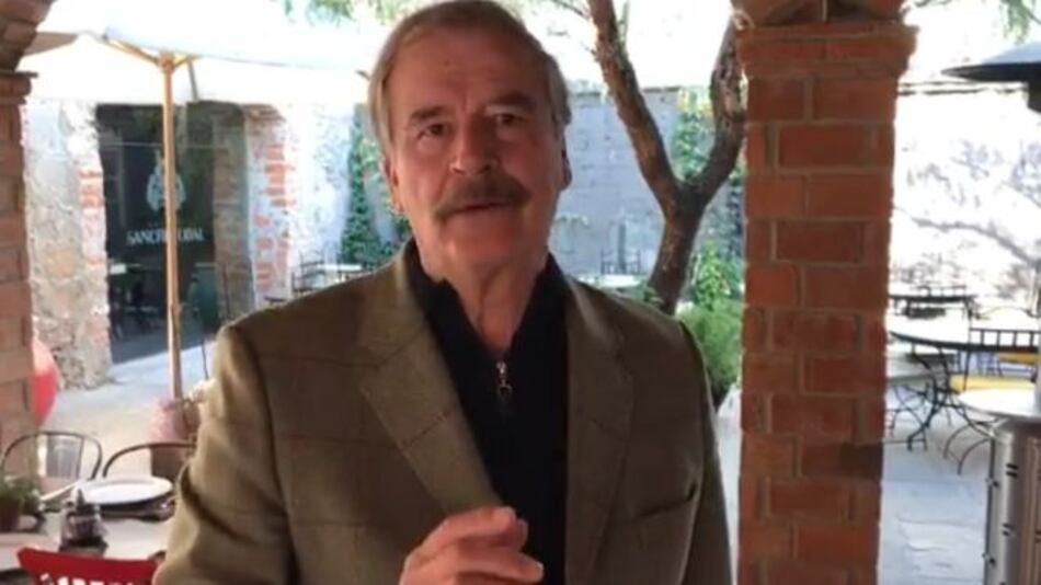 Expresidente mexicano Vicente Fox critica a Trump