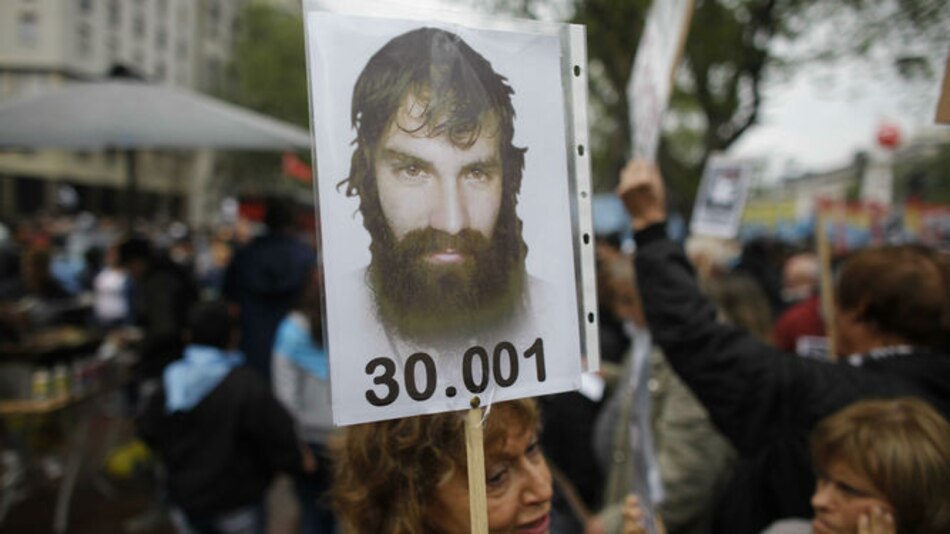 Argentina: cuerpo hallado en río sería del joven Santiago Maldonado