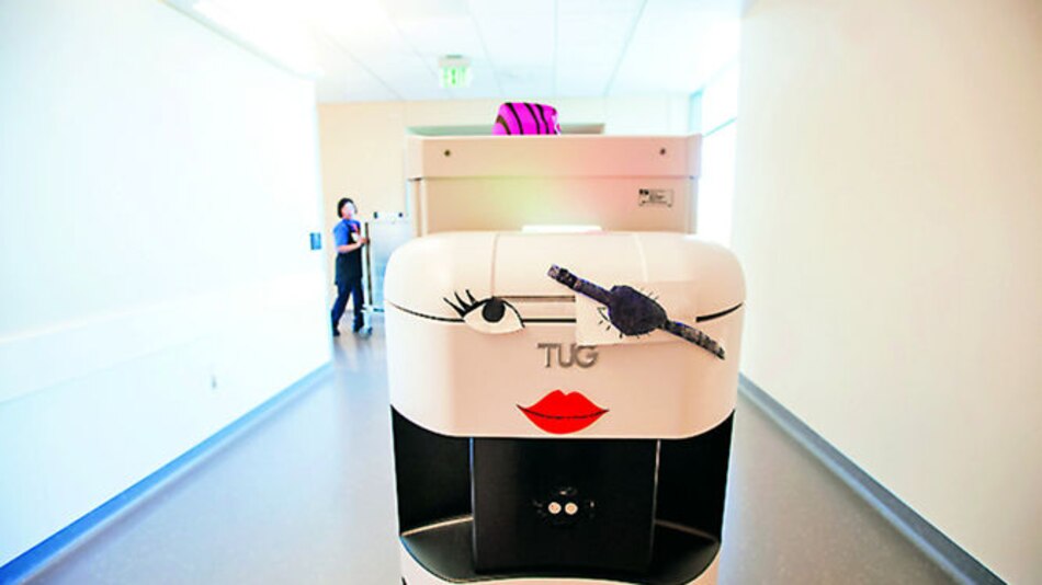 ‘Mc Tuggie’, robot útil para tareas en centros médicos