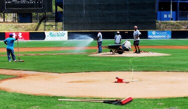 Trabajos en el Rod Carew se realizan sin contratiempos