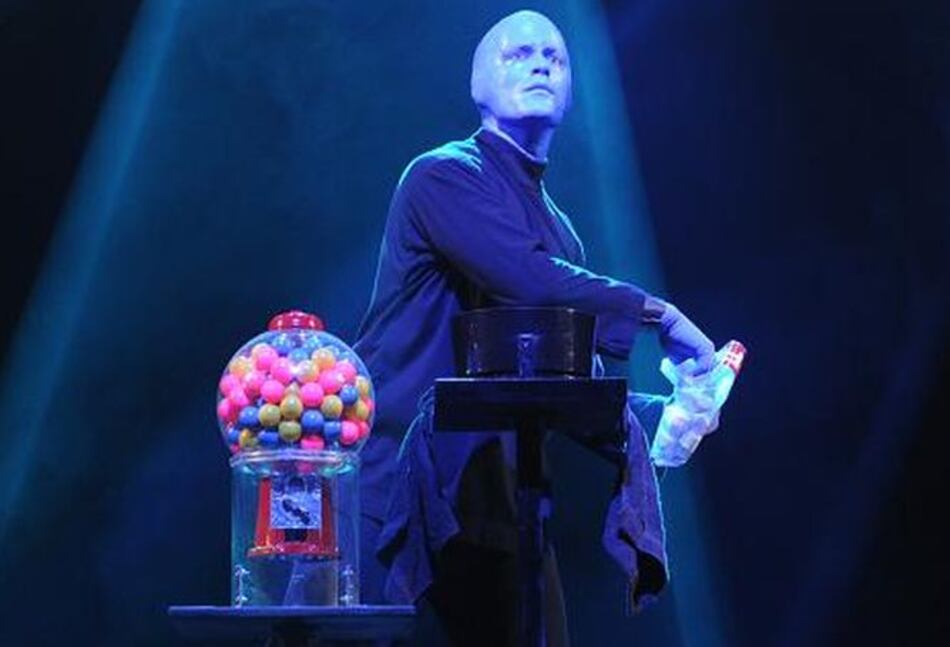 Mente abierta para Blue Man Group