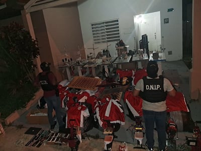 Camisetas de la ‘sele’: Desarticulan fábrica clandestina en La Chorrera