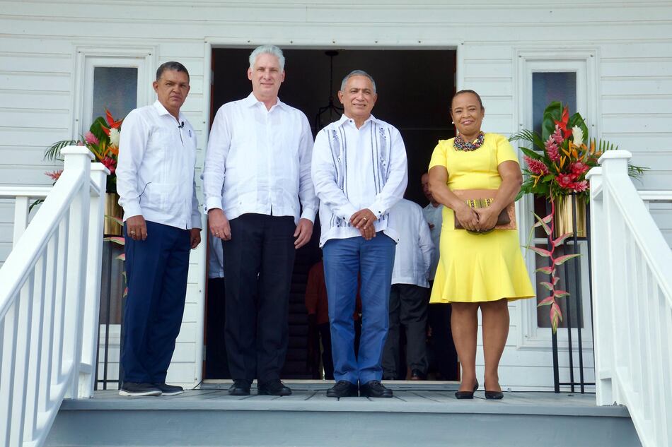 Díaz-Canel viaja a Belice en primera visita de un presidente cubano al país