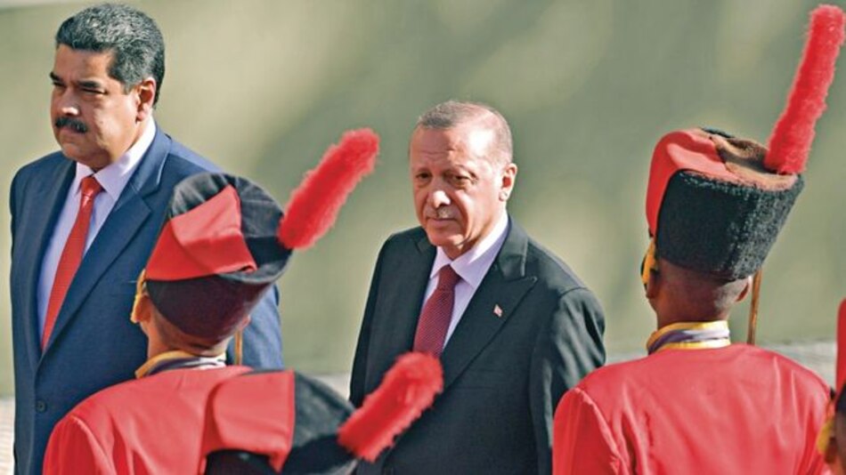 Erdogan sale al rescate de Maduro ante sanciones de EU