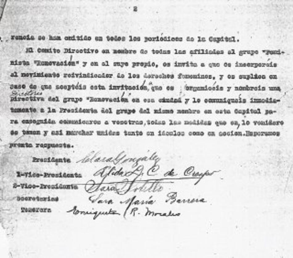 Feministas, transgresoras y luchadoras