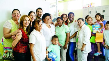 Actividad de Malta Vigor y voluntarios de CNSA