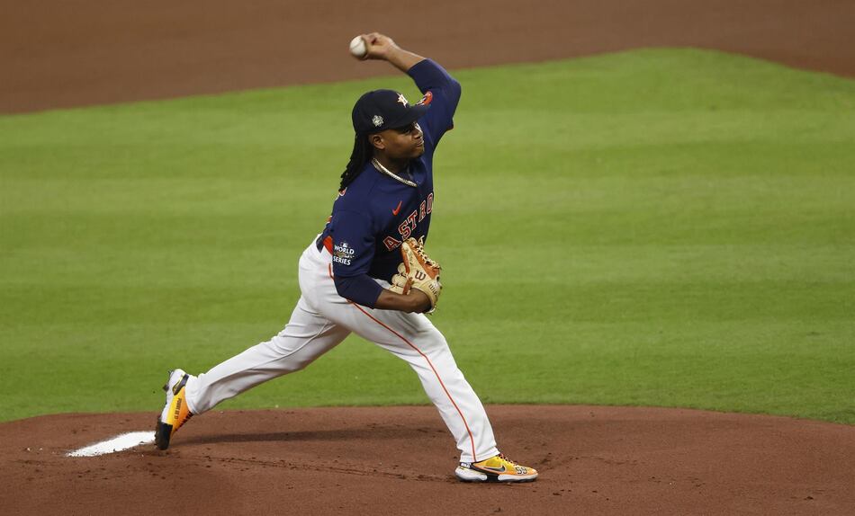 Framber Valdez domina a los Filis y los Astros igualan la Serie Mundial