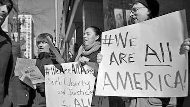 Grandes empresas se oponen al veto migratorio de Trump