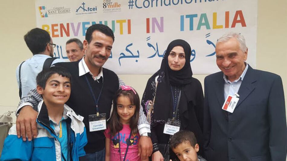 'Solo busco un refugio para mis hijos'