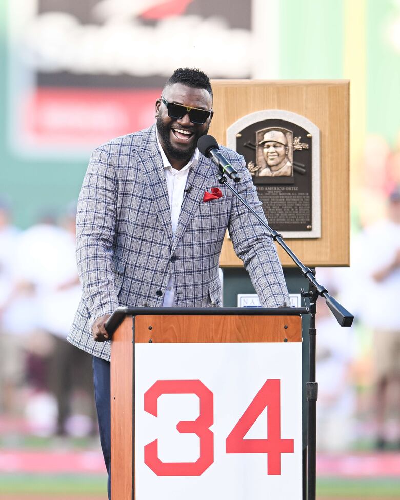 Los Medias Rojas rinden homenaje al dominicano Big Papi