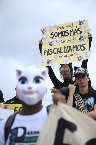 Protesta contra la minería: ciudadanos exigen respeto al fallo de la Corte Suprema de Justicia