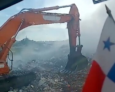 Incendio en cerro Patacón genera denso humo que cubre parte de la ciudad capital; la situación está controlada