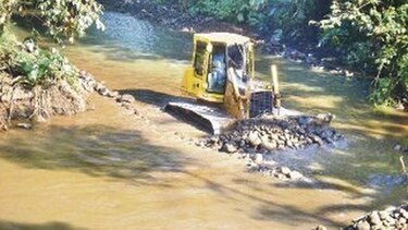 Dragan ríos en Chiriquí para evitar inundaciones