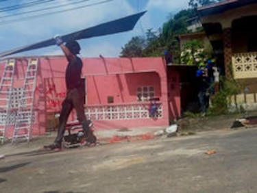 Empieza la demolición de viviendas en Samaria