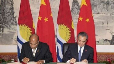 China establece relaciones diplomáticas con Kiribati, aislando aún más a Taiwán