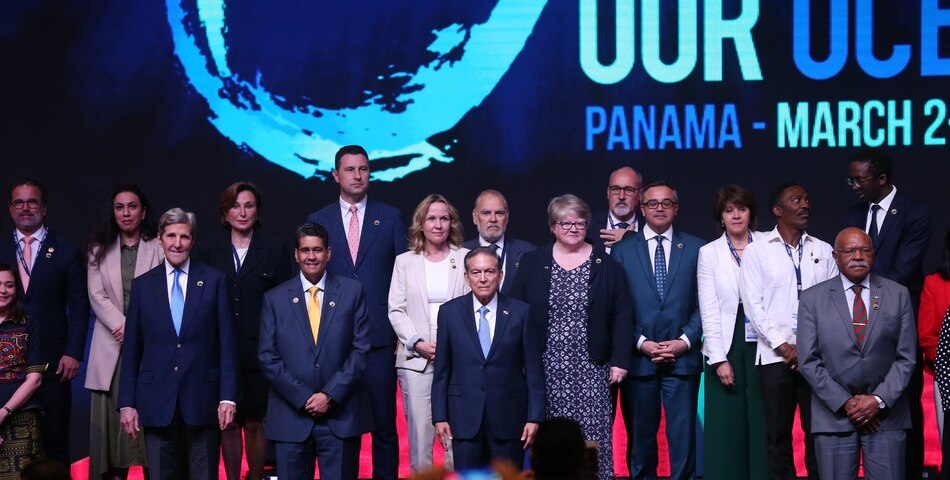 Panamá protege 54.3% de su territorio marino; Estados Unidos insta a fortalecer compromisos