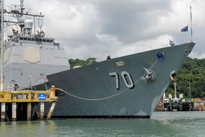 Buque destructor lanzamisiles del Ejército de Estados Unidos hace una ‘visita de cortesía’ en Panamá