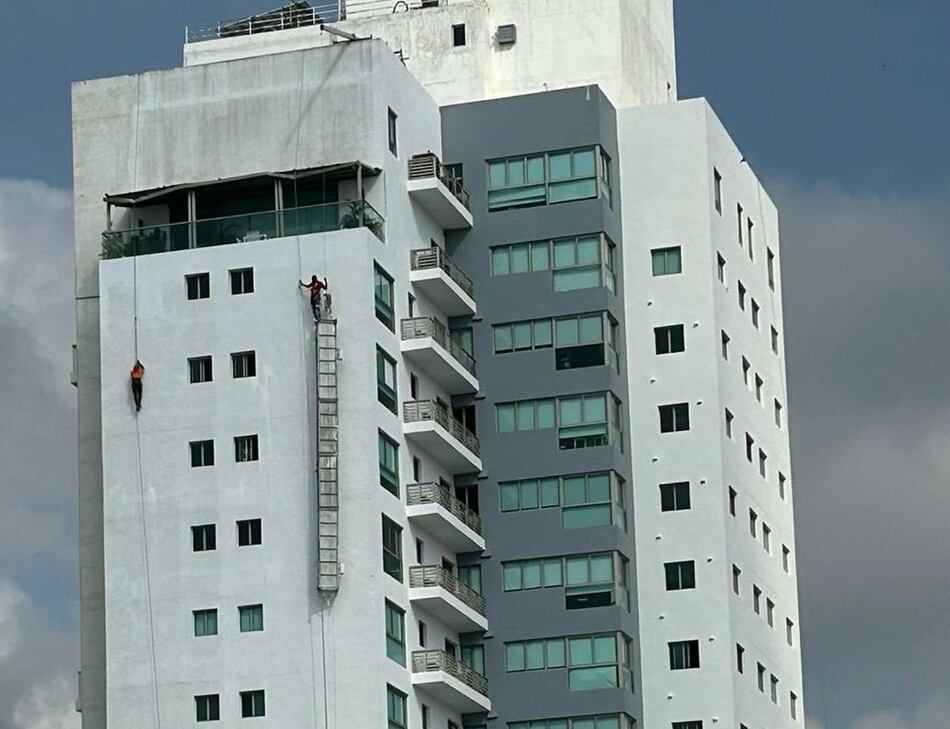 Accidente en Costa del Este: se desploma un andamio y rescatan a los trabajadores