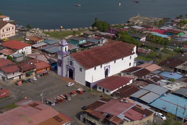 Estos son los trabajos de restauración en la Iglesia de Portobelo