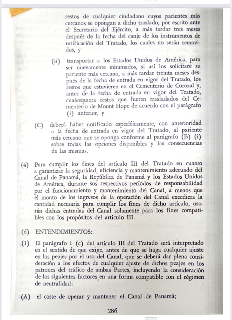 Donald Trump, el Canal de Panamá y lo pactado en el Tratado de Neutralidad