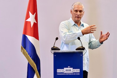 El presidente de Cuba denuncia la última lista de sanciones de Estados Unidos contra la isla