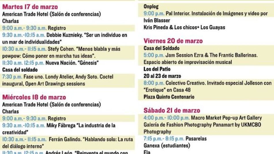 Una fiesta de ideas y creatividad