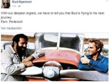 Fallece el actor Bud Spencer