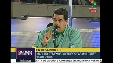 Nicolás Maduro presenta video como prueba de supuesto plan desestabilizador