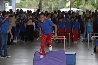 Juegos Adaptados comenzaron este miércoles con los niños más pequeños