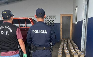 Decomisan 400 paquetes con droga en remolque para equinos en Tierras Altas, Chiriquí