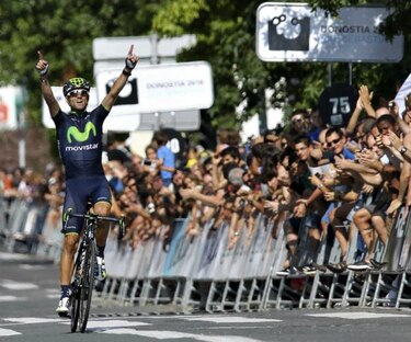 Valverde gana en San Sebastián y lidera el UCI WorldTour