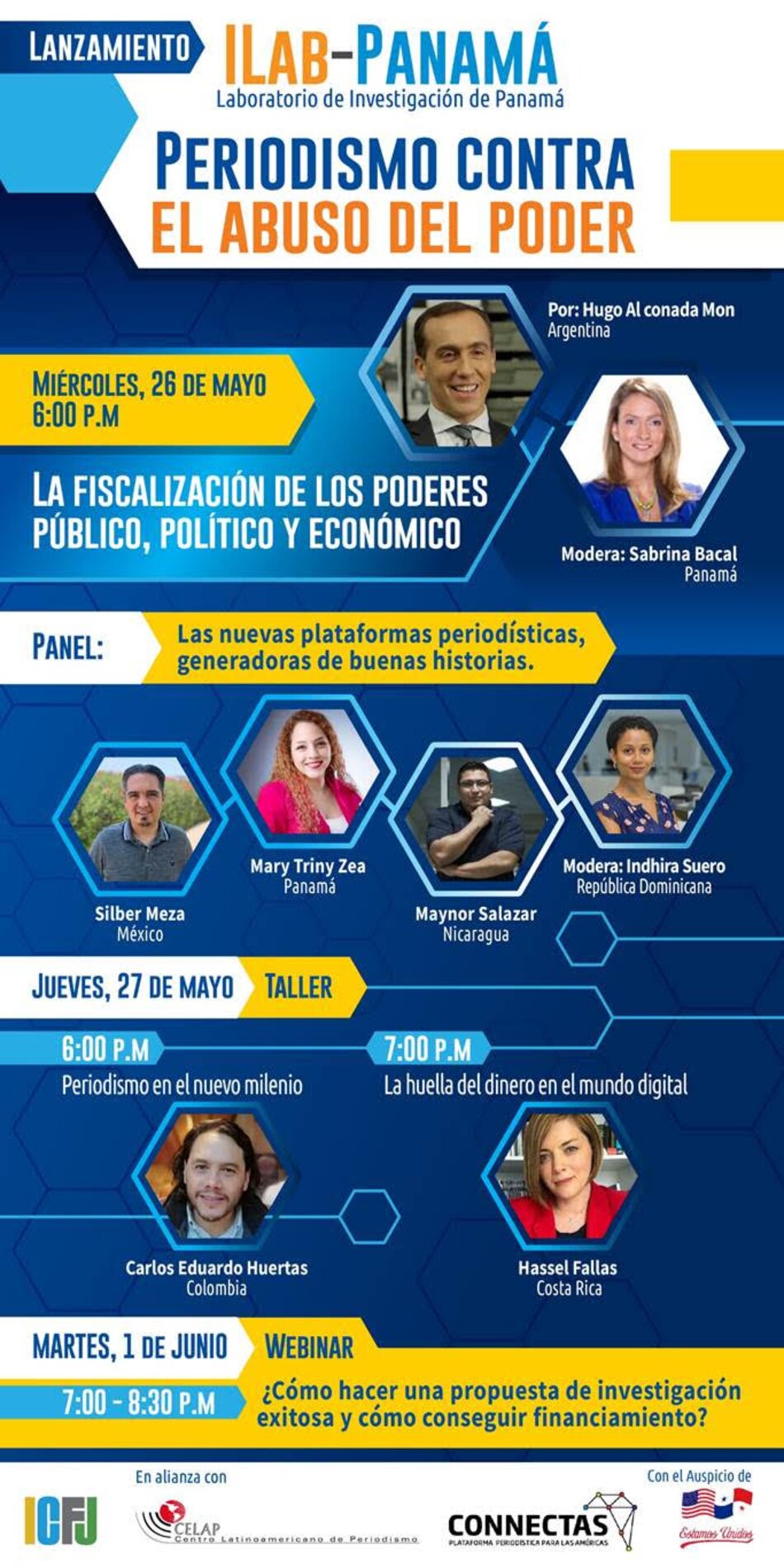 Lanzan laboratorio de periodismo de investigación para promover la transparencia en Panamá