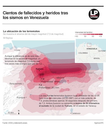 Terremotos en Venezuela: Panamá activará misión de 61 especialistas en búsqueda y rescate