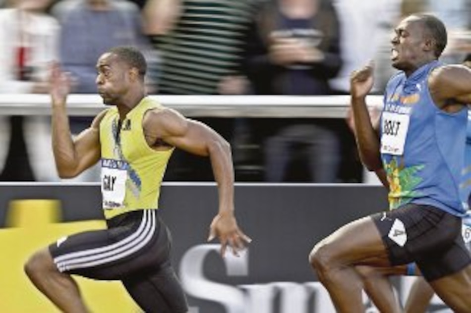 Tyson Gay probó que Bolt no es invencible