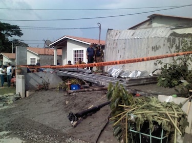 Un muerto y 3 heridos tras caída de losa en La Chorrera