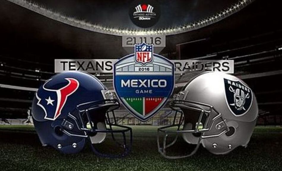 Raiders y Texans se preparan para altura de Ciudad de México
