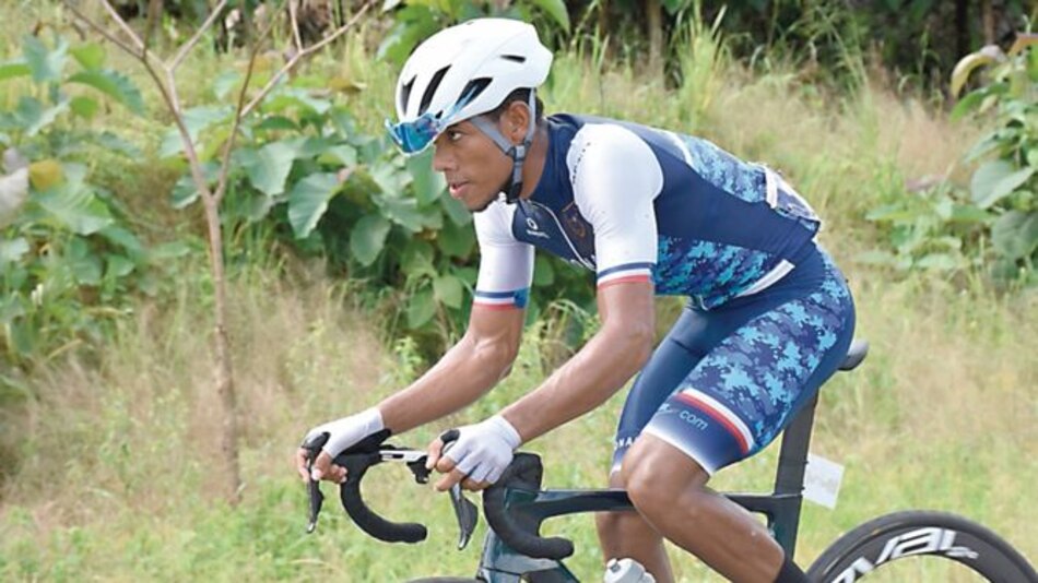 Panameño Christopher Jurado debutó con el Terengganu Cycling Team