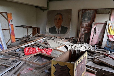 Imágenes de la zona de exclusión de Chernóbil 40 años después del accidente nuclear