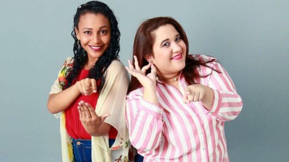 María Luisa y Marissa, las intérpretes en lengua de señas de Sech