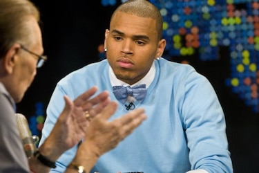 Chris Brown sale de la cárcel