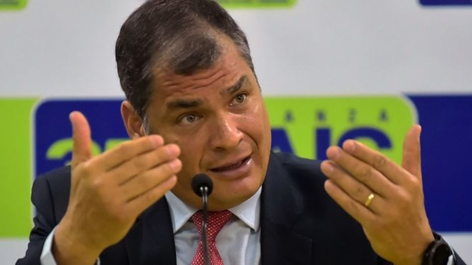 Rafael Correa se proclama 'principal opositor' del presidente Lenín Moreno
