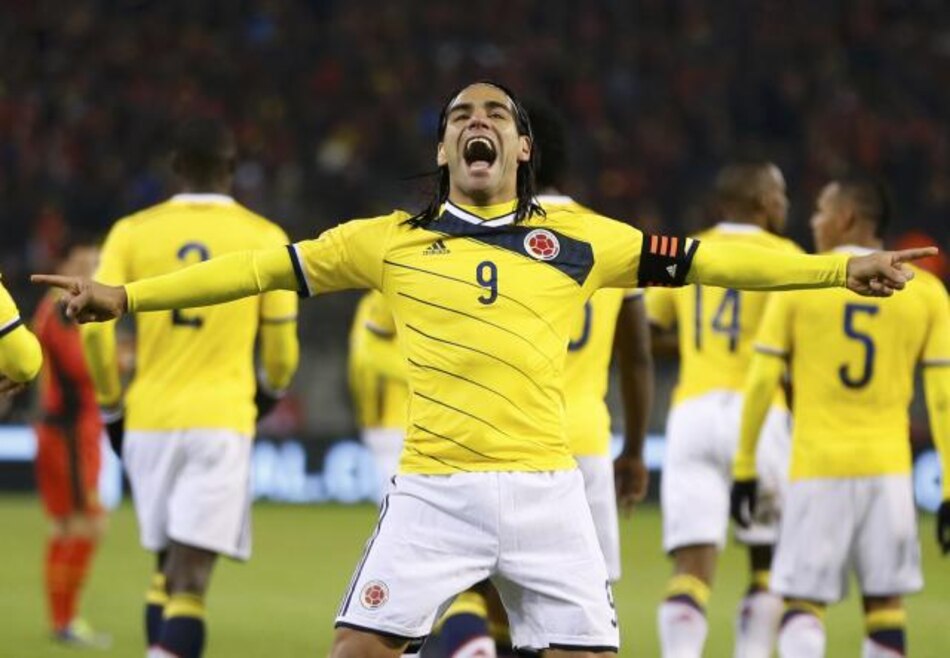 Colombia vence 2-0 a Bélgica en partido amistoso